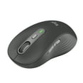 thumbnail image 1 of Logitech Signature Plus M750 L Wireless Mouse - For Large Sized Hands, SmartWheel Scrolling, Bluetooth Connectivity, Multi Device, 24-Month Battery, Silent Clicks, Graphite, 1 of 10