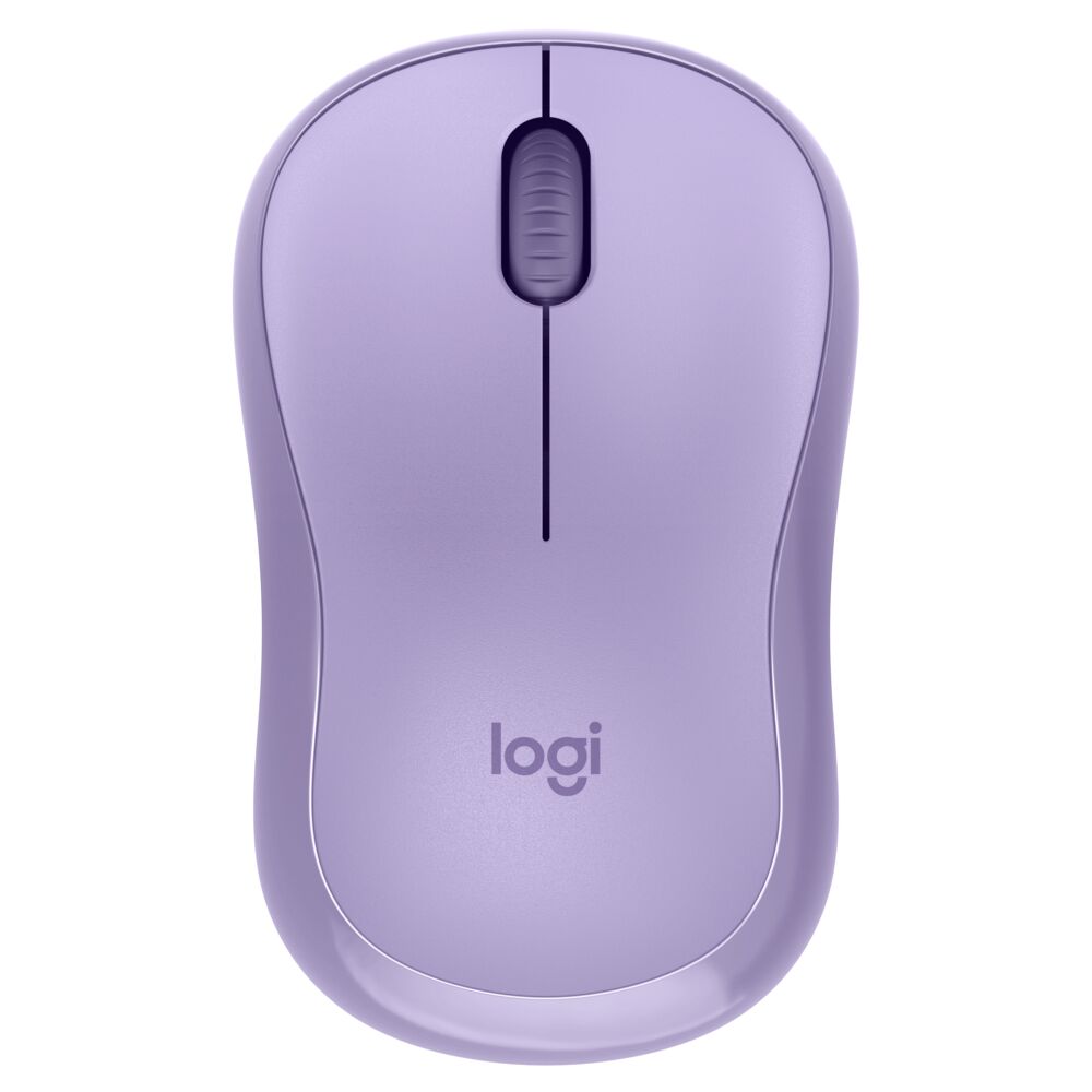 Logitech Silent Wireless Mouse, 2.4 GHz with USB Receiver, Ambidextrous, Lavender - image 1 of 5