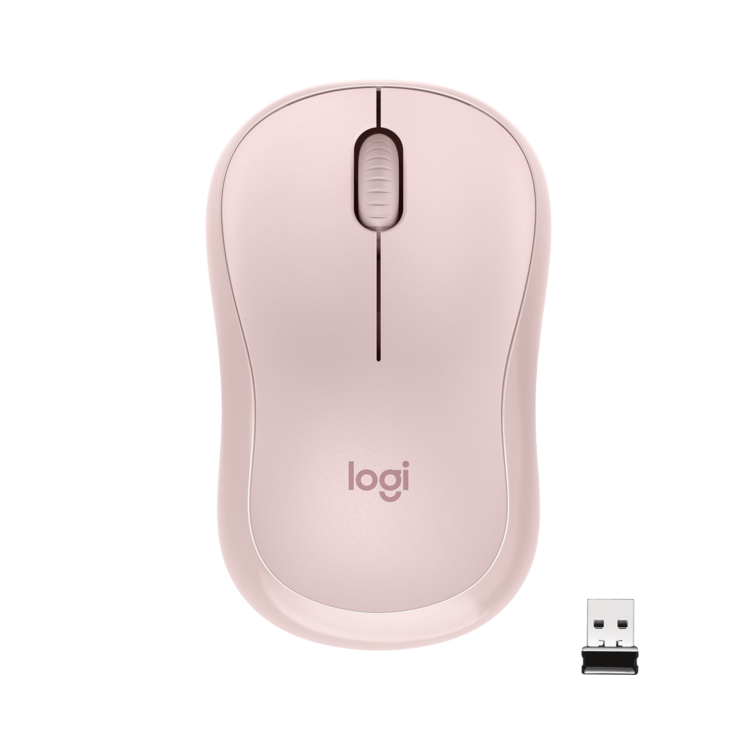 Intensief over het algemeen Tranen Logitech Silent Wireless Mouse, 2.4 GHz with USB Receiver, Ambidextrous,  Lavender - Walmart.com