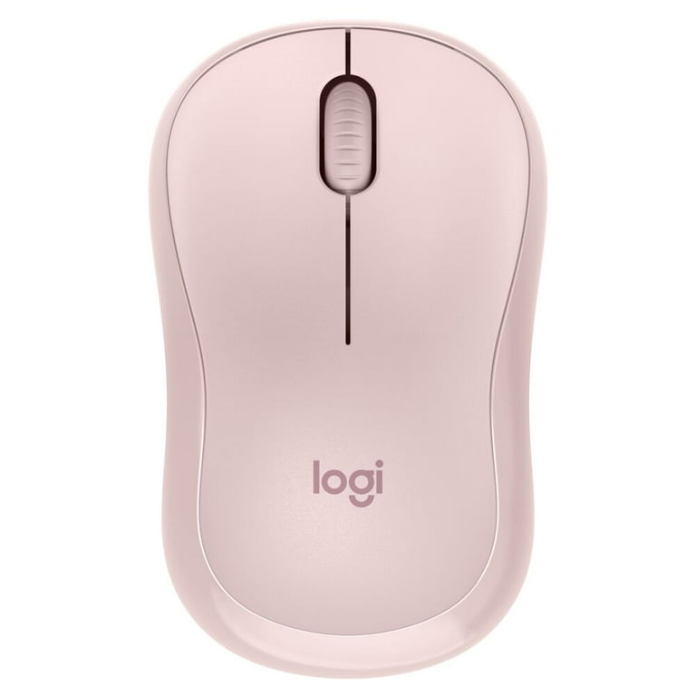 Logitech ワイヤレスマウス ピンク Logitech Silent Wireless Mouse Pink, 90% Noise Reduction, 18-Month