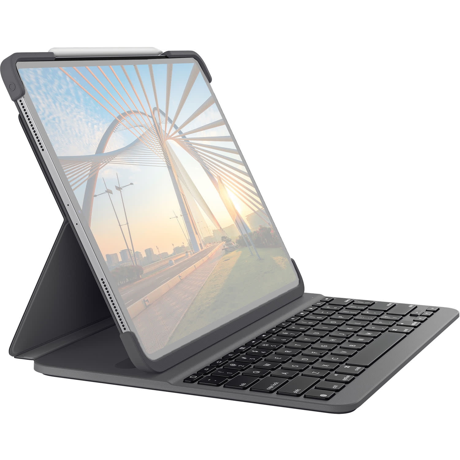 måle Sober ikke Logitech Slim Folio Pro Backlit Bluetooth Keyboard Case for iPad Pro  11-inch (1st, 2nd and 3rd gen) and 12.9-inch (3rd and 4th gen), Graphite -  Walmart.com