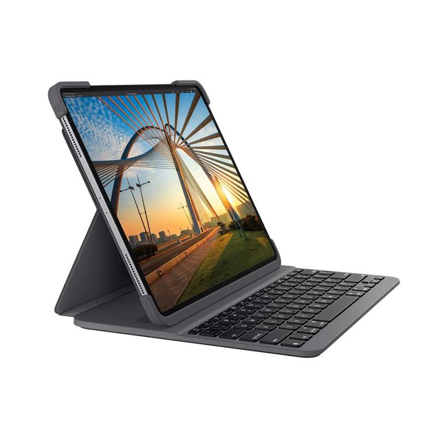 Logitech Slim Folio Pro Keyboard Case For iPad Pro 11in (1st and 2nd
