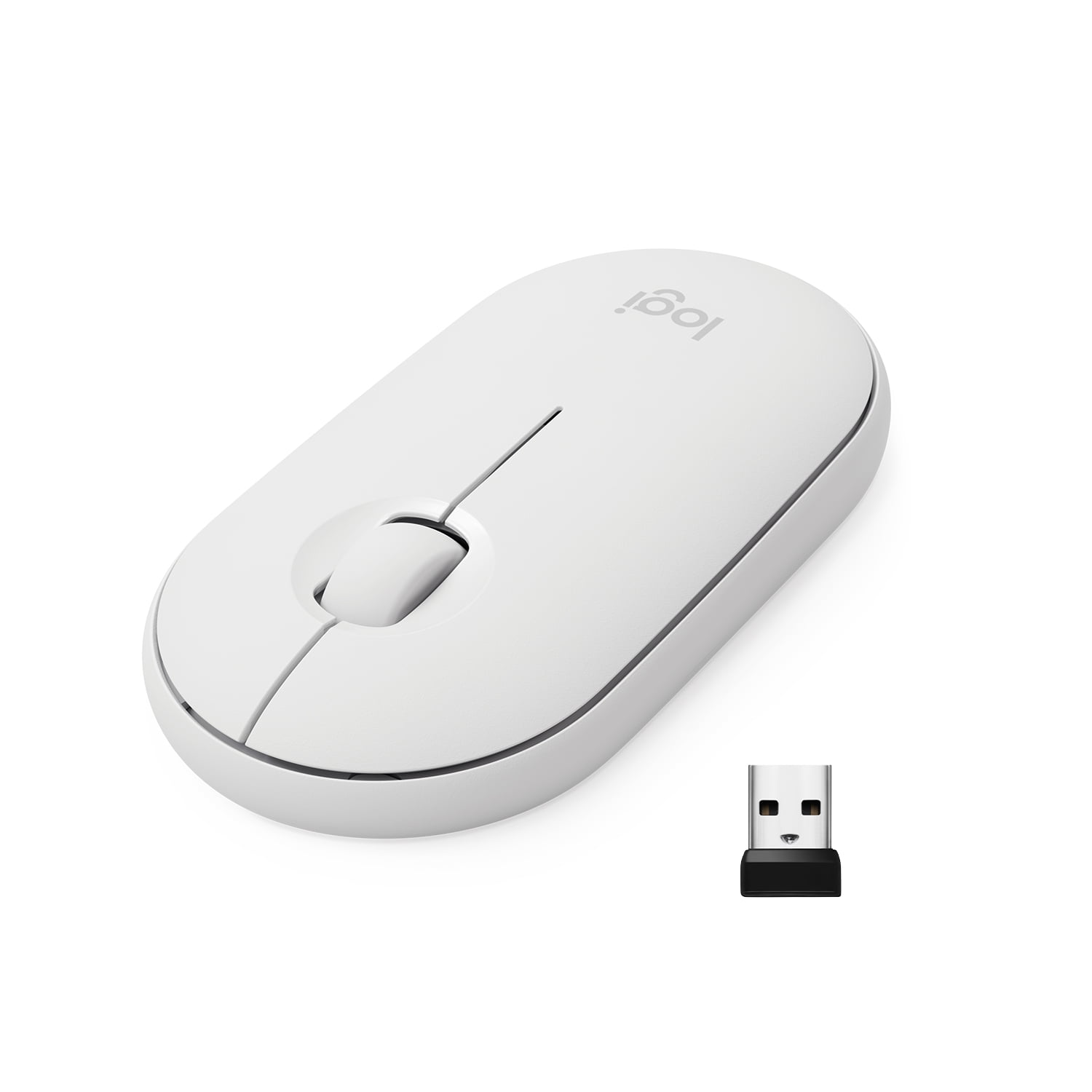 campingvogn Orient nyse Logitech Slim Wireless Bluetooth Mouse for iPad - Off-White - Walmart.com