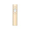 thumbnail image 1 of Logitech Spotlight Presentation Remote - Universal Wireless Presentation Clicker with Laser Pointer, Bluetooth, 30 m Range and Quick Charging, Gold, 1 of 9