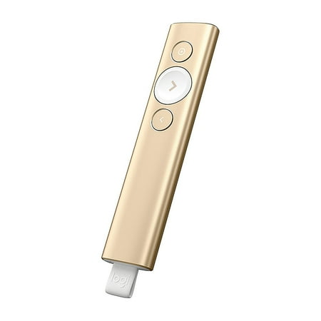 Logitech - Spotlight Presentation Remote - Gold