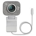 thumbnail image 1 of Logitech StreamCam 1080P HD Web Cam with Built-In Microphone, White, 1 of 5
