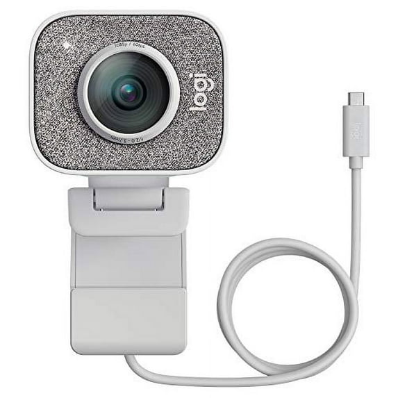 Logitech StreamCam 1080P HD Web Cam with Built-In Microphone, White