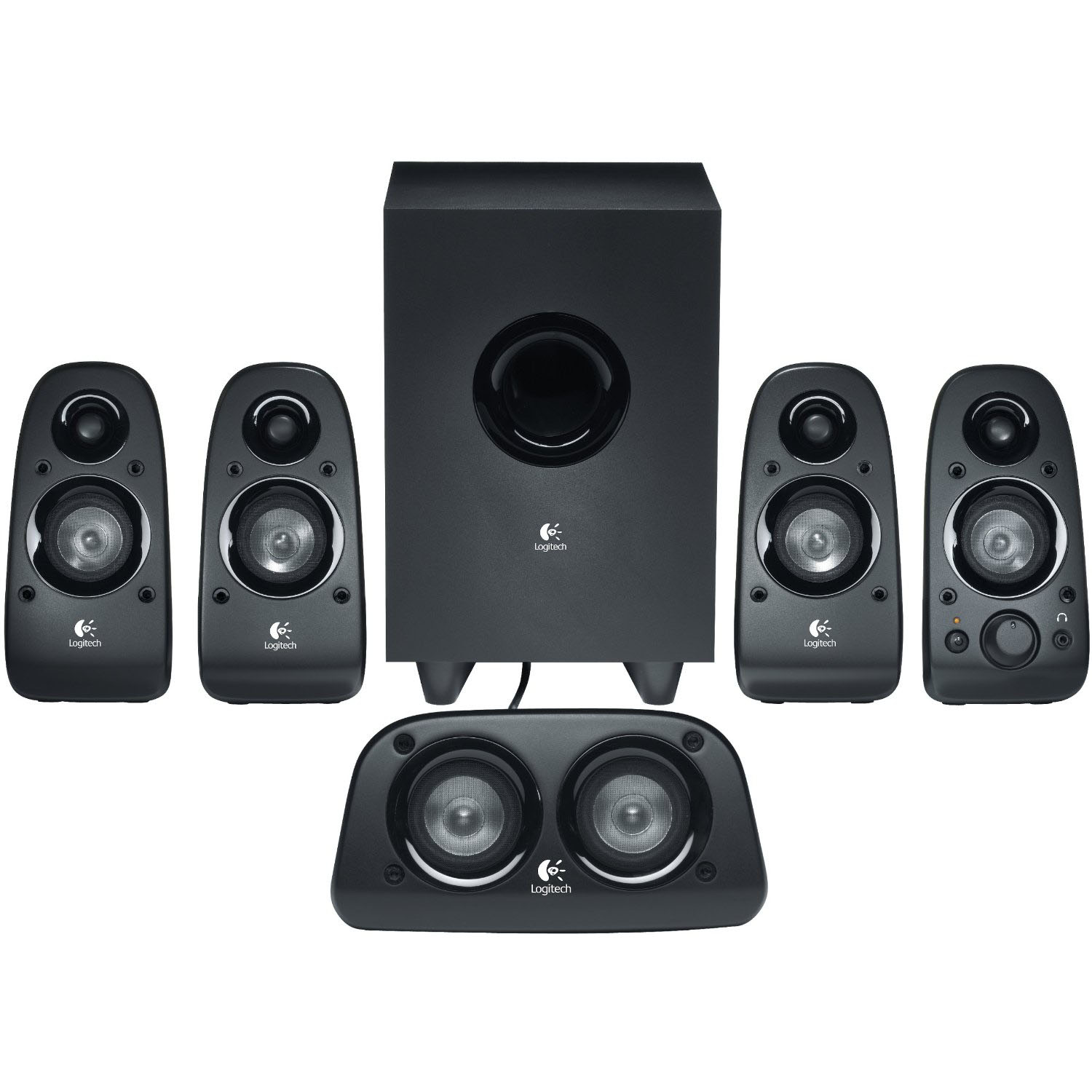 Logitech Surround Sound 5.1 Speakers Z506 - image 1 of 4