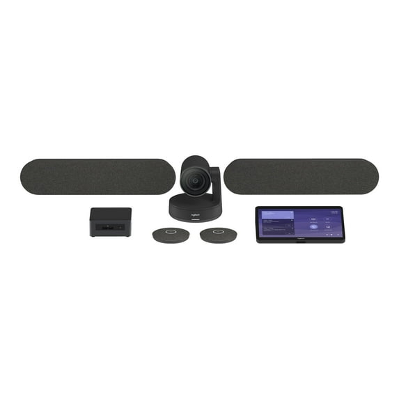 Logitech Tap for Microsoft Teams Large Rooms - Video conferencing kit (hub) - with Intel NUC, Logitech JumpStart (90 days)