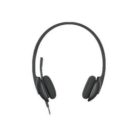 Logitech USB Headset H340 for Internet Calls and Music - Black [Standard Packaging]