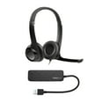 thumbnail image 1 of Logitech USB Headset H390 with Noise Cancelling Mic and 4 Port USB Hub, 1 of 7