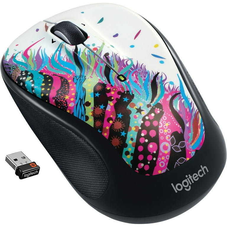 Logitech M325 Wireless Mouse, USB Unifying, 1000 DPI, 18-Month