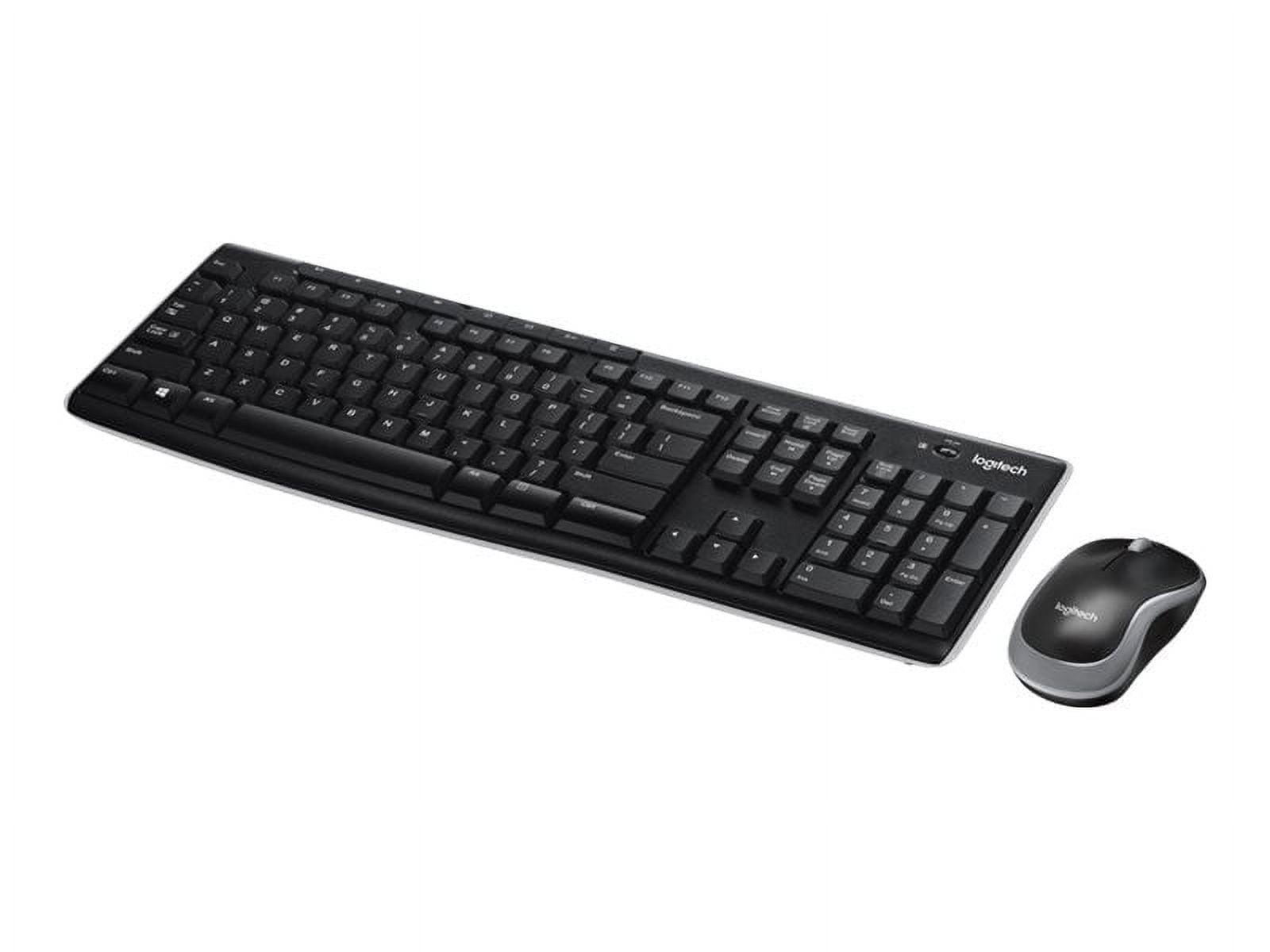 Logitech Wireless Combo MK270r - Keyboard and mouse set - wireless - 2.4 GHz