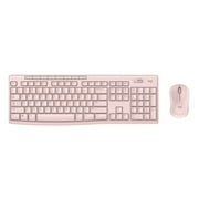 Logitech Wireless Keyboard and Mouse Combo for Windows, 2.4 GHz Wireless, Compact Mouse, Rose, Walmart Exclusive