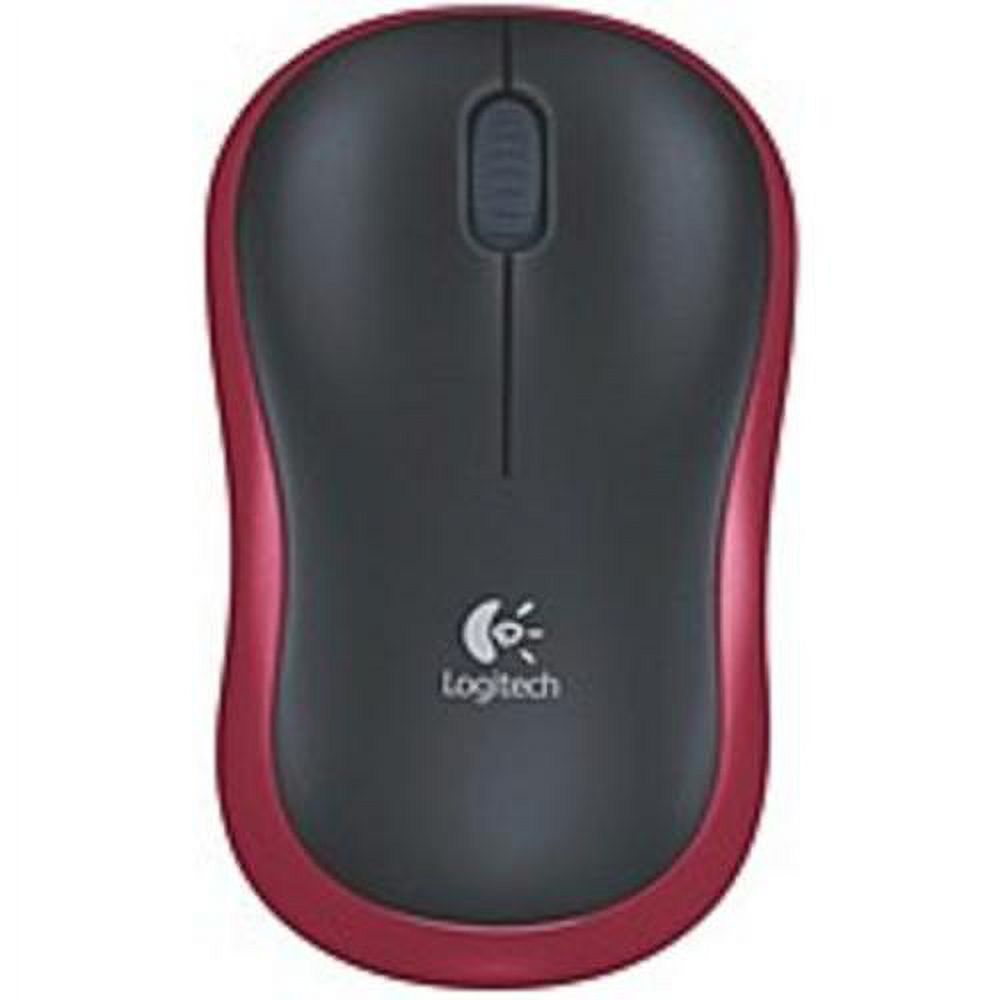 Logitech Wireless Mouse M185 - RED - image 1 of 3