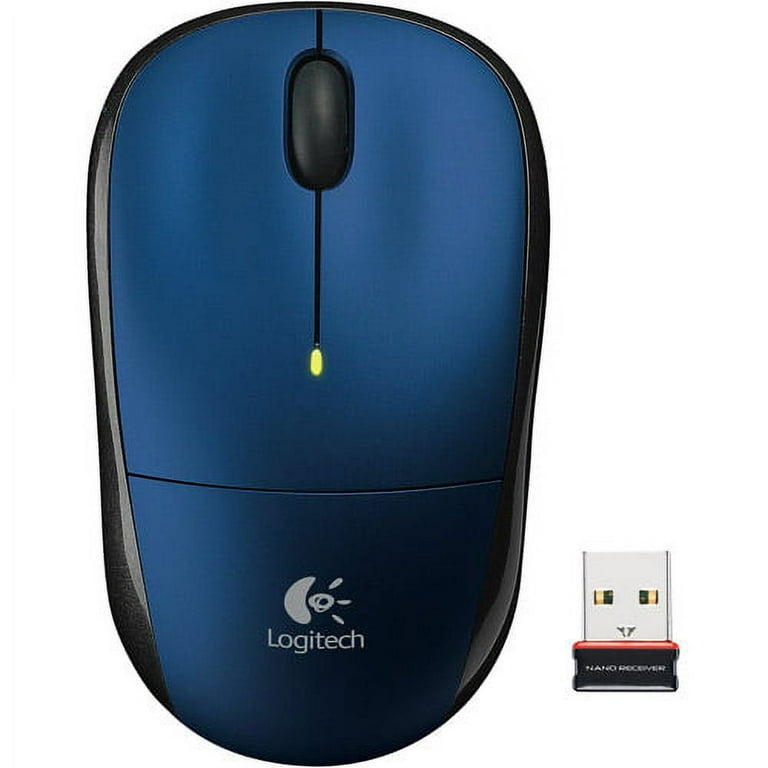 Logitech Wireless Mouse M215 w/ USB Nano Wireless Receiver, Blue 