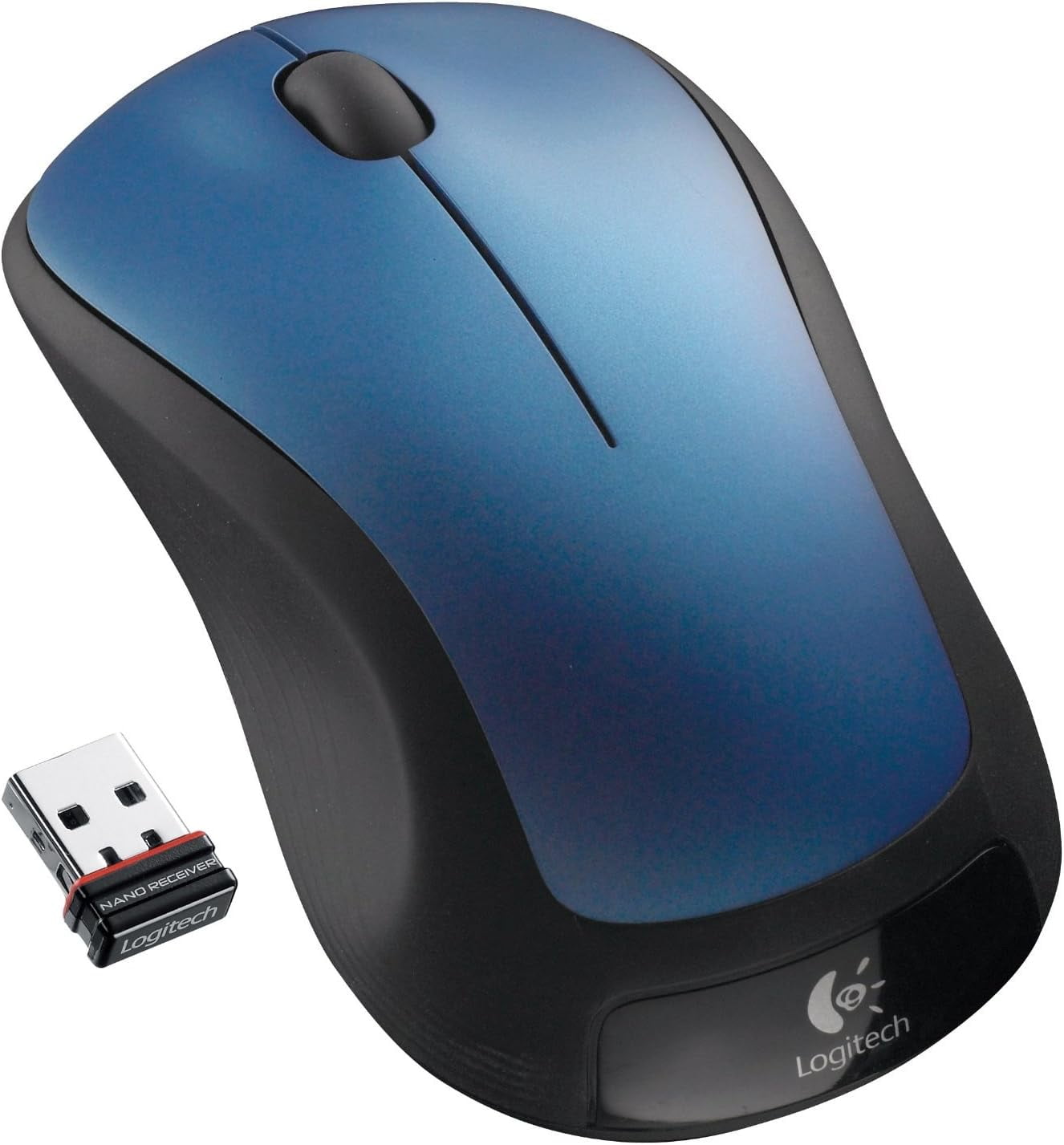 Logitech Wireless Mouse M310 (Peacock Blue)