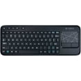thumbnail image 1 of Logitech Wireless Touch K400r USB Compact Keyboard w/3.5in Touchpad - 920-003070 - BlackRenewed, 1 of 6