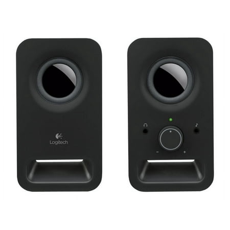 Logitech - z150 2.0 Multimedia Speakers (2-Piece) - Black