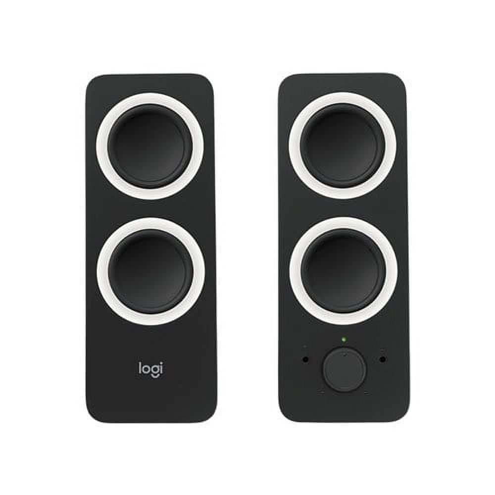 Logitech Z200 Stereo Speakers System Black with 10 watt power Logitech 2.0 Speaker System