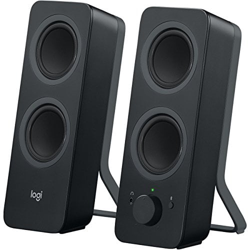 Logitech Z207 Speaker System - 5 W RMS - Wireless Speaker(s) - Black - Bluetooth - Wireless Pairing, Passive Radiator