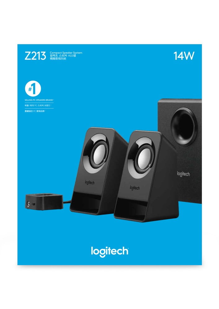 Buy Logitech Z213 Black Multimedia Speakers at Ubuy Egypt
