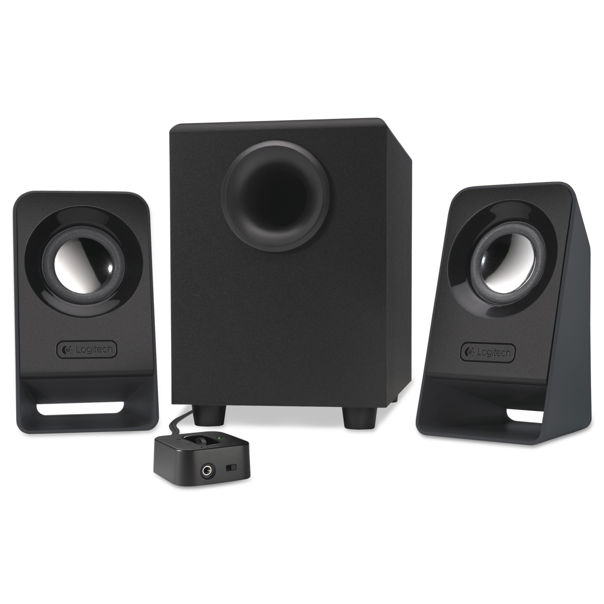 Logitech Z213 Multimedia Speakers, Black - image 1 of 5