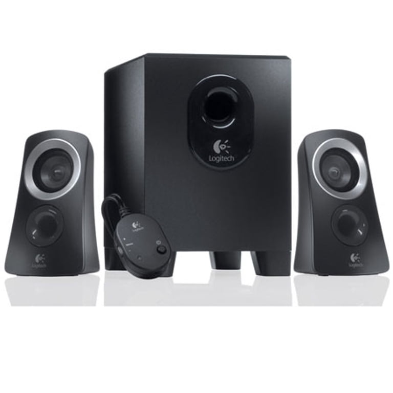 Logitech Z313 Multimedia Speaker System, Black with Compact