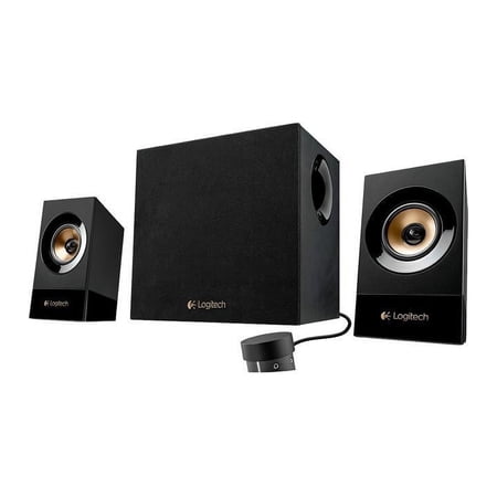 Logitech - Z533 Multimedia Speakers (3-Piece) for PC - Black