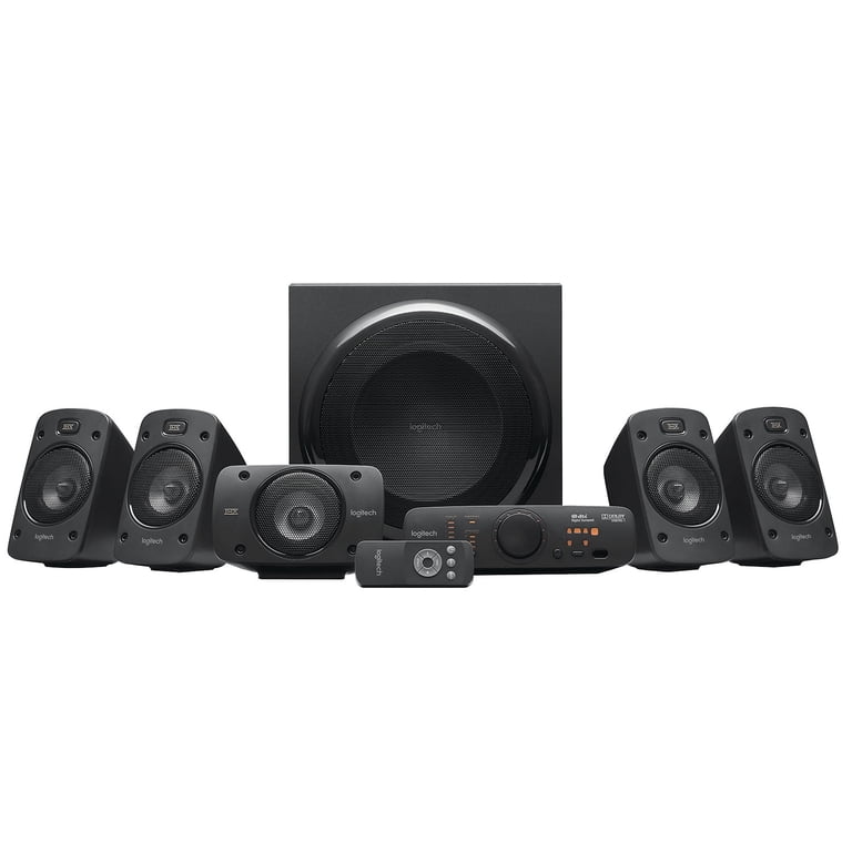 Logitech　ロジテック　Z906　5.1チャンネルスピーカーセット Logitech, Speakers, 5.1-Channel, 500W Dolby Surround Subwoofer