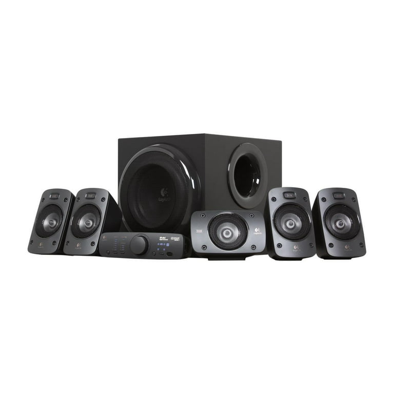 Logitech Z906 5.1 Surround Sound Speaker System - THX, Dolby Digital and  DTS Digital Certified - Black : Electronics 