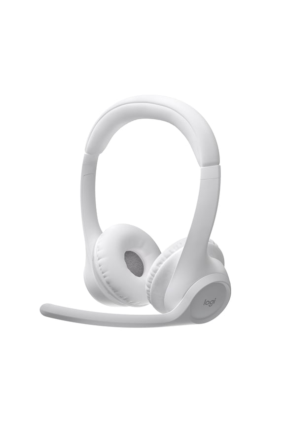 Zone 300 Over-Ear Wireless Headset with Noise Canceling Microphone, Off-White