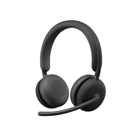 Logitech - Zone 950 Wireless Active Noise-Cancelling On-Ear Headset - Graphite