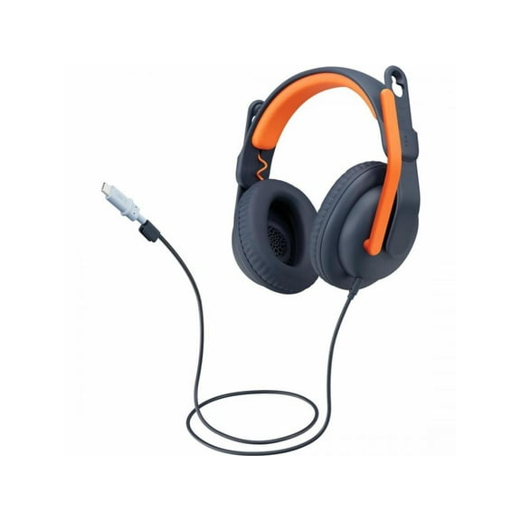 Logitech Zone Learn Over-Ear Wired Headsets for Learners 981-001383