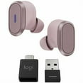 thumbnail image 1 of Logitech Zone True Wireless - Stereo - USB Type A - True Wireless - Bluetooth - 98.4 ft - 20 Hz - 20 kHz - Earbud - Binaural - In-ear - Noise Cancelling, Omni-directional, MEMS Technology Microphon..., 1 of 6