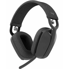 Logitech Zone Vibe Wireless Headset - Microsoft Teams Certification Native Bluetooth headphones - Graphite
