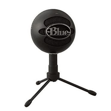 Pre-Owned Logitech for Creators Blue Snowball iCE USB Microphone for PC, Podcast, Gaming, Streaming, Studio, Computer Mic - Black
