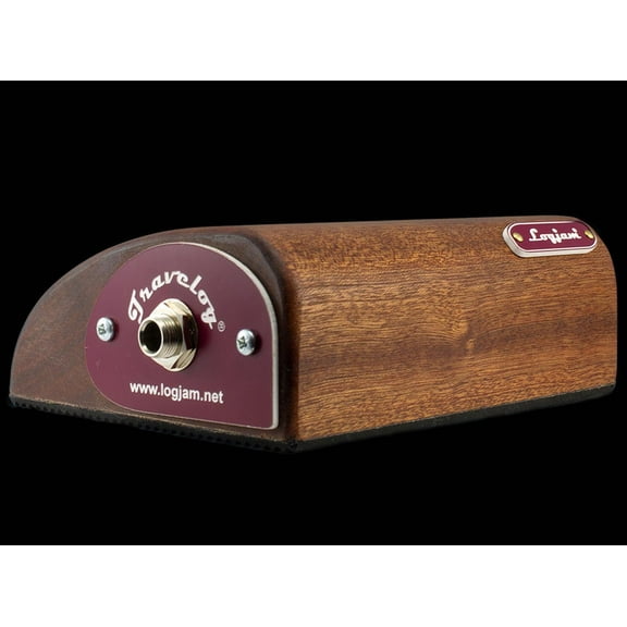 Logjam Bass Drum in a Box Travel Log Stomper