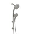 thumbnail image 1 of Logmey 5"Shower Combon Rainfall Shower Head and Handheld Shower Brushed Nickel for Bathroom, 1 of 8