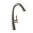 thumbnail image 1 of Logmey Kitchen Faucet with Pull Down Sprayer, Brushed Nickel Single Handle Kitchen Sink Faucet, 1 of 7