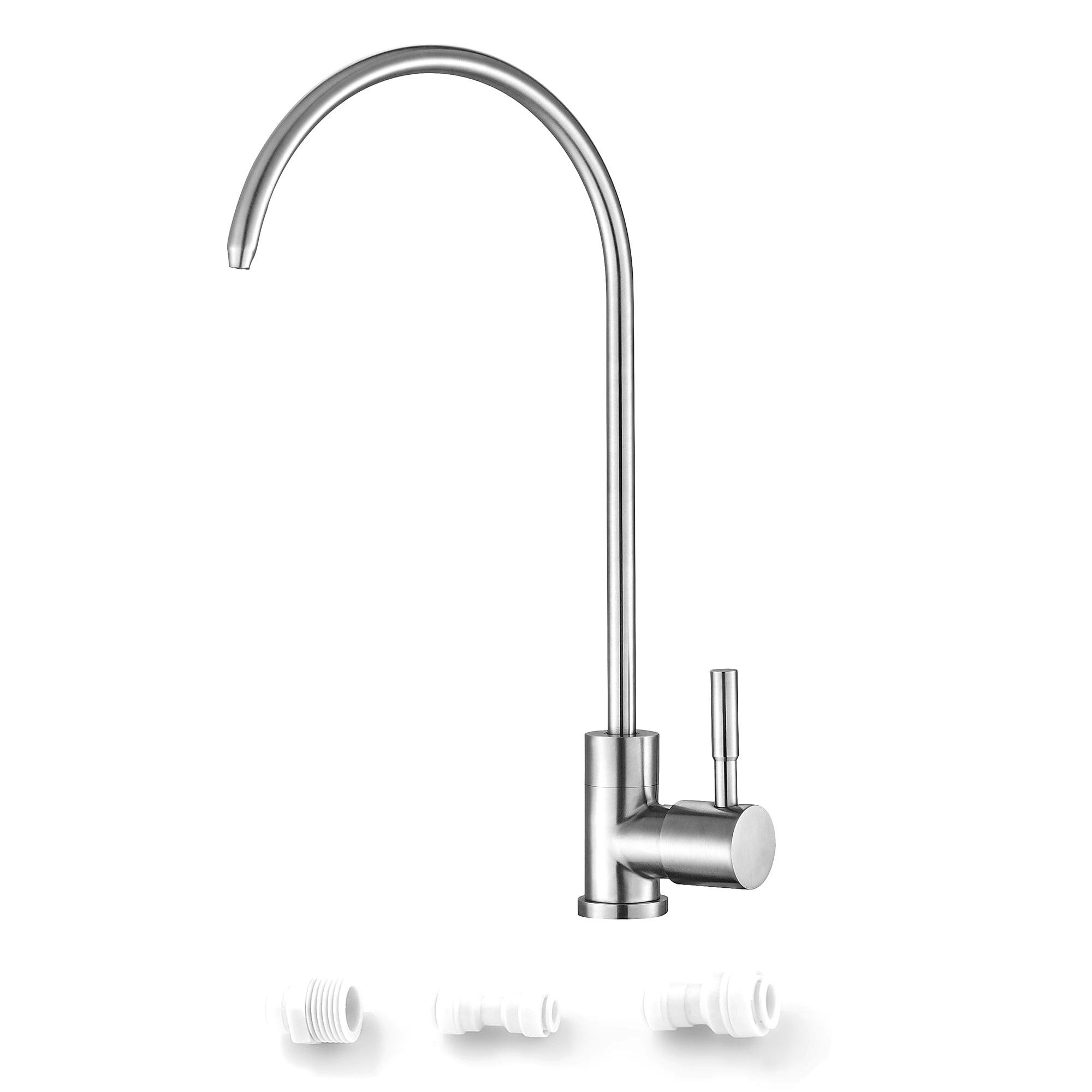 Brushed Nickel Stainless Steel Single Handle Beverage Faucet
