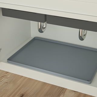 Leikaendi Under Sink Mat, 28'' x 22'' Under Sink Mats for Kitchen  Waterproof, Silicone Under Sink Drip Tray Liner, Kitchen Sink Cabinet  Protector - Yahoo Shopping