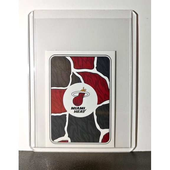 Logo 2024-25 Panini NBA #210 Sticker Card Miami Heat