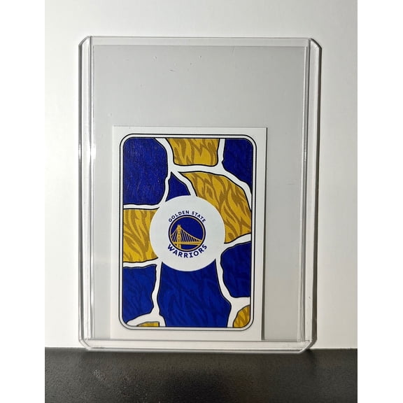 Logo 2024-25 Panini NBA #327 Sticker Card Golden State Warriors