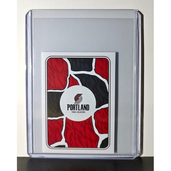 Logo 2024-25 Panini NBA #444 Sticker Card Portland Trail Blazers