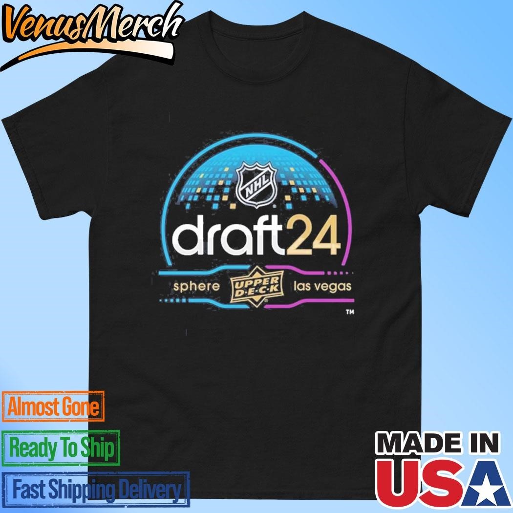 Logo 2024 Nhl Draft Upper Deck At The Sphere In Las Vegas Unisex T
