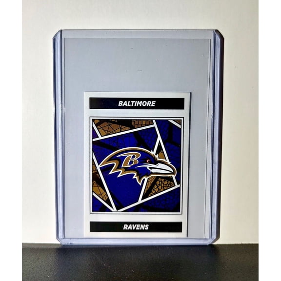 Logo 2024 Panini NFL Sticker #105 Baltimore Ravens