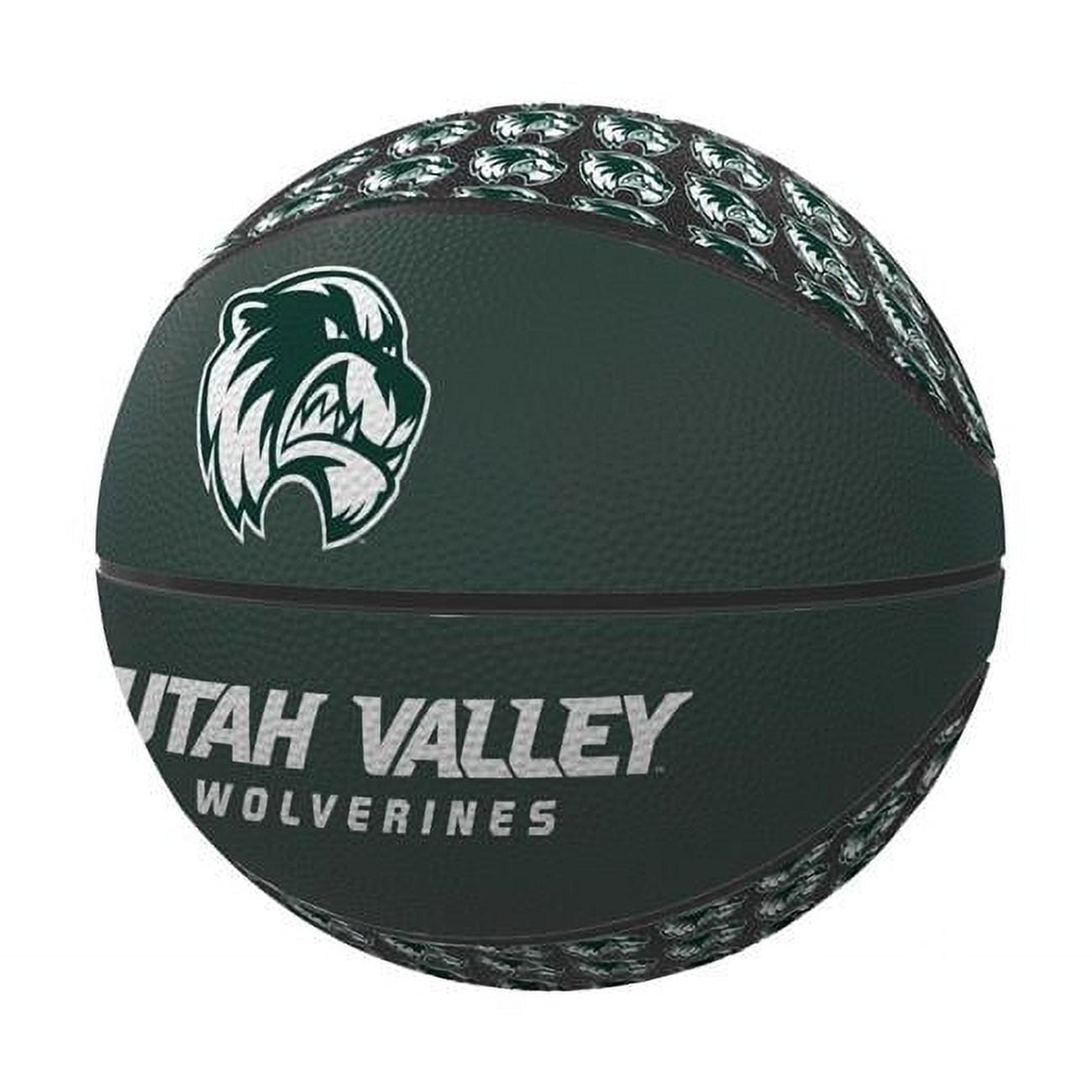 Logo Brands 1043-91MR-3 Utah Valley University Mini Size Rubber Basketball
