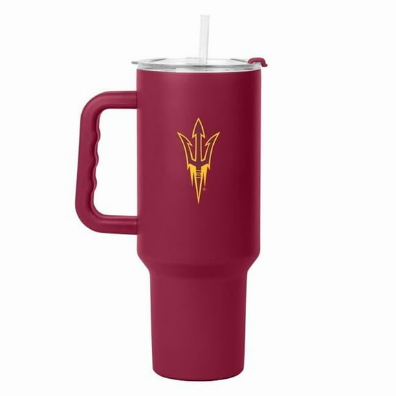 Logo Brands 107-S40PTC-34 AZ State 40 oz Flipside Powder Coat Tumbler
