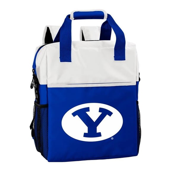 Logo Brands 116-612-24S NCAA BYU Cougars Backpack Cooler